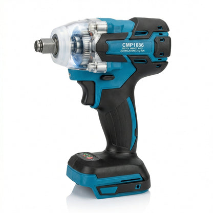 Set Profesional Bormașină + Mașină de Înșurubat cu Impact 350NM cu 2 Acumulatori 48V 8Ah și Valiză de Transport